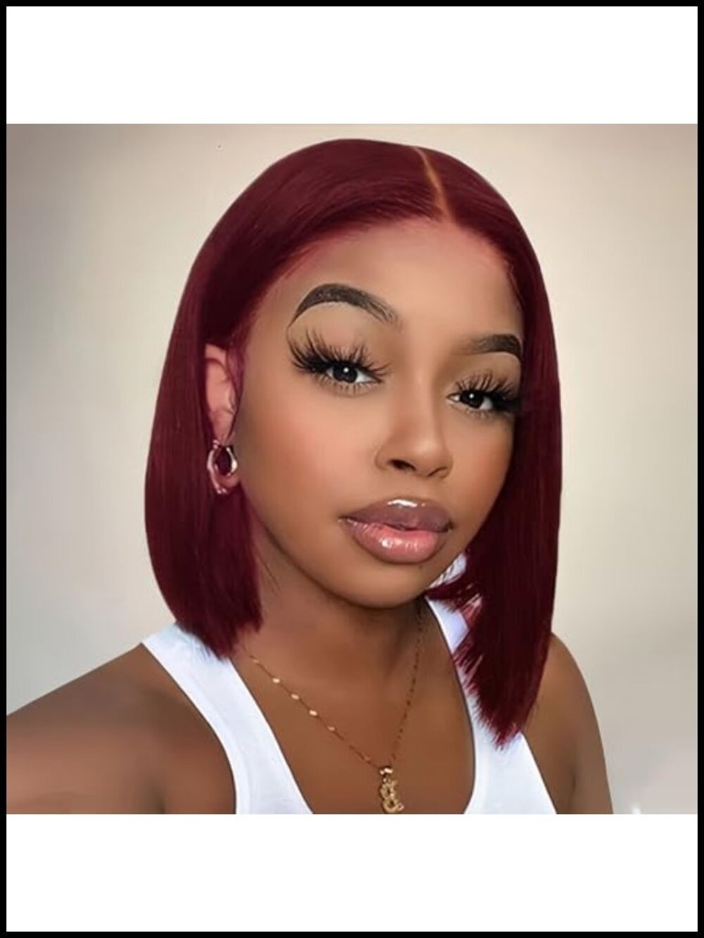 100% Human Hair Bob Wig 4x4 HD Lace Front Pre Plucked Pre Cut 180% Density